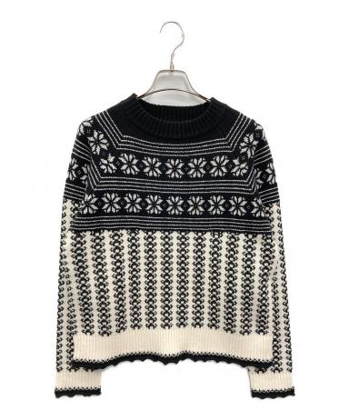 中古・古着通販】machatt (マチャット) ノルディックジャガードニット