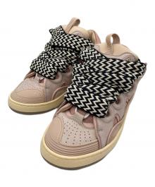 LANVIN（ランバン）の古着「Curb Sneakers」｜ピンク