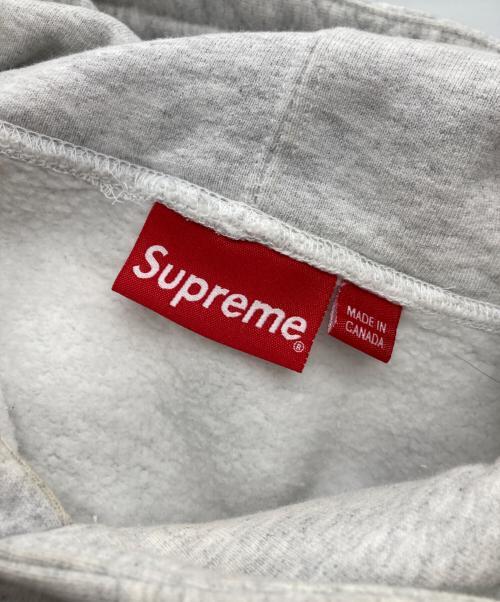 SUPREME（シュプリーム）Supreme (シュプリーム) Pearl Hooded Sweatshirt グレー サイズ:Ⅿの古着・服飾アイテム