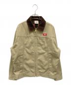Dickies×X-GIRLディッキーズ×エックスガール）の古着「PAINTER JACKET」｜ベージュ