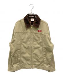 Dickies×X-GIRL（ディッキーズ×エックスガール）の古着「PAINTER JACKET」｜ベージュ