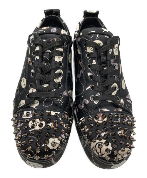 Christian Louboutin（クリスチャン・ルブタン）Christian Louboutin (クリスチャン・ルブタン) LOUIS JUNIOR SPIKES スニーカー ブラック サイズ:42の古着・服飾アイテム