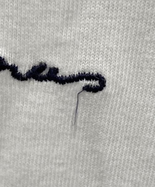 jacquemus（ジャックムス）JACQUEMUS (ジャックムス) ロゴ刺繍Tシャツ ホワイト サイズ:Sの古着・服飾アイテム