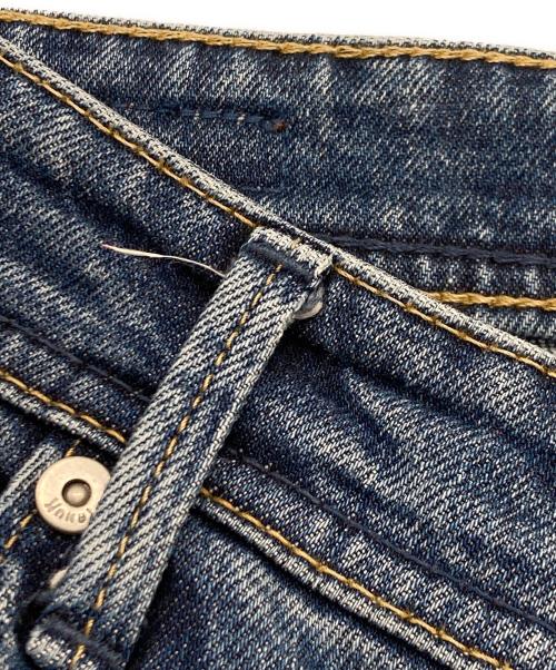 YANUK（ヤヌーク）YANUK (ヤヌーク) KATE ルーズバギー デニムパンツ インディゴ サイズ:23の古着・服飾アイテム