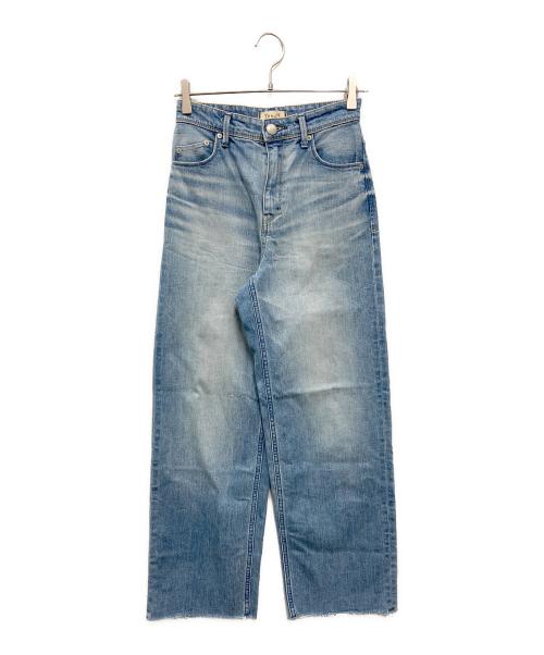 YANUK（ヤヌーク）YANUK (ヤヌーク) LILITH WIDE STRAIGHTデニムパンツ インディゴ サイズ:24の古着・服飾アイテム