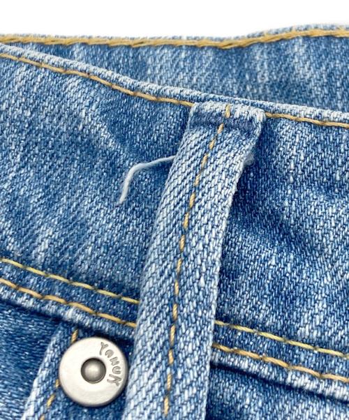 YANUK（ヤヌーク）YANUK (ヤヌーク) LILITH WIDE STRAIGHTデニムパンツ インディゴ サイズ:24の古着・服飾アイテム