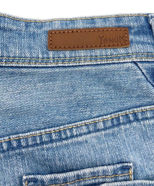 YANUK（ヤヌーク）YANUK (ヤヌーク) LILITH WIDE STRAIGHTデニムパンツ インディゴ サイズ:24の古着・服飾アイテム