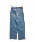 YANUK (ヤヌーク) LILITH WIDE STRAIGHTデニムパンツ インディゴ サイズ:24：7000円