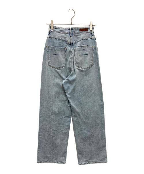 YANUK（ヤヌーク）YANUK (ヤヌーク) JOAN ルーズストレート デニムパンツ インディゴ サイズ:23の古着・服飾アイテム