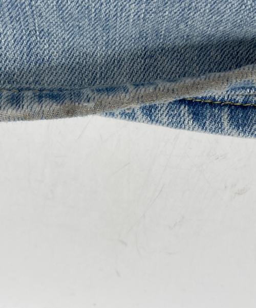 YANUK（ヤヌーク）YANUK (ヤヌーク) JOAN ルーズストレート デニムパンツ インディゴ サイズ:23の古着・服飾アイテム