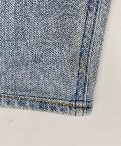 YANUK（ヤヌーク）YANUK (ヤヌーク) JOAN ルーズストレート デニムパンツ インディゴ サイズ:23の古着・服飾アイテム