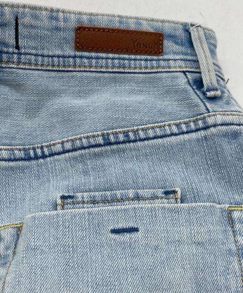 YANUK（ヤヌーク）YANUK (ヤヌーク) JOAN ルーズストレート デニムパンツ インディゴ サイズ:23の古着・服飾アイテム