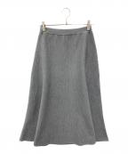 Ron Hermanロンハーマン）の古着「ニットフレアスカート」｜グレー