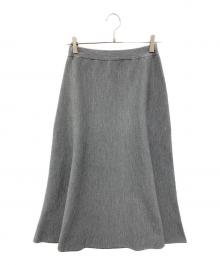 Ron Herman（ロンハーマン）の古着「ニットフレアスカート」｜グレー