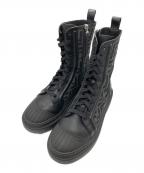 FENDIフェンディ）の古着「Domino Combat Boots」｜ブラック