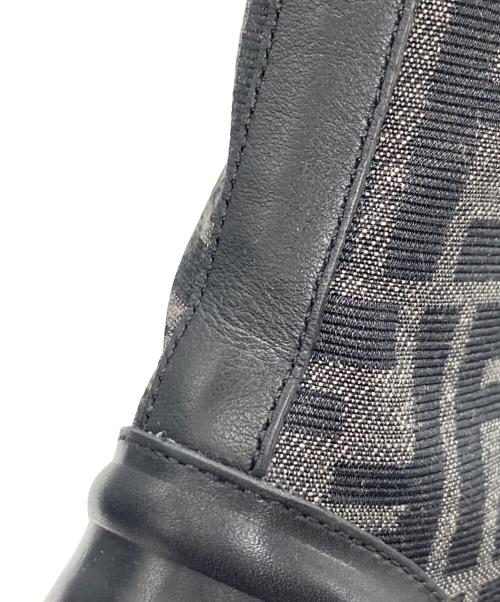 FENDI（フェンディ）FENDI (フェンディ) Domino Combat Boots ブラック サイズ:38の古着・服飾アイテム