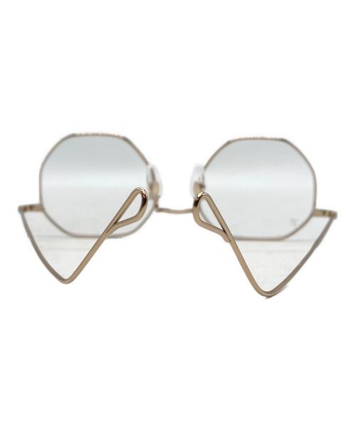 Re:See（リシー）Re:See (リシー) birth black/gold ゴールド サイズ:49□19の古着・服飾アイテム