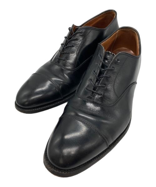 Alden（オールデン）ALDEN (オールデン) The Delmar Bootery 別注 HAMPTON CAP-TOE CALF ストレートチップシューズ ブラック サイズ:9 1/2の古着・服飾アイテム