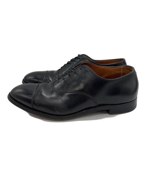 Alden（オールデン）ALDEN (オールデン) The Delmar Bootery 別注 HAMPTON CAP-TOE CALF ストレートチップシューズ ブラック サイズ:9 1/2の古着・服飾アイテム