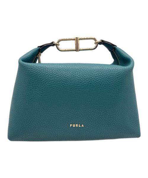 FURLA（フルラ）FURLA (フルラ) TEIA L CROSSBODYバッグ グリーンの古着・服飾アイテム