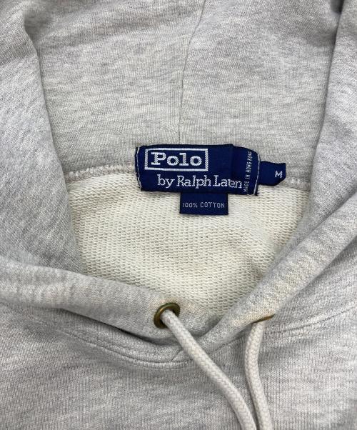 POLO RALPH LAUREN（ポロ・ラルフローレン）POLO RALPH LAUREN (ポロ・ラルフローレン) ポロベアパーカー グレー サイズ:Mの古着・服飾アイテム