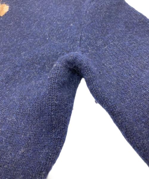 POLO RALPH LAUREN（ポロ・ラルフローレン）POLO RALPH LAUREN (ポロ・ラルフローレン) ポロベアニット ネイビー サイズ:SPの古着・服飾アイテム