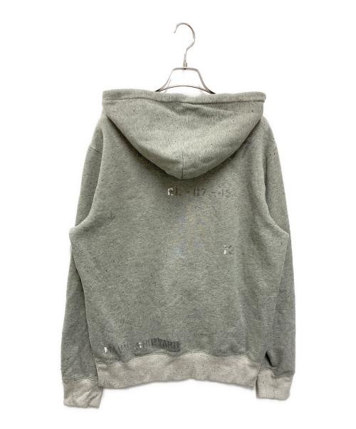 POLO RALPH LAUREN（ポロ・ラルフローレン）POLO RALPH LAUREN (ポロ・ラルフローレン) ポロベア後付けパーカー グレー サイズ:Mの古着・服飾アイテム