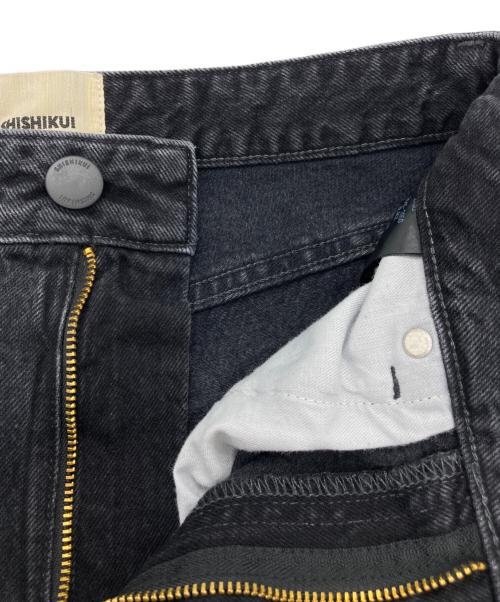 SHISHIKUI（シシクイ）SHISHIKUI (シシクイ) Dad / Blackデニムパンツ ブラック サイズ:34の古着・服飾アイテム