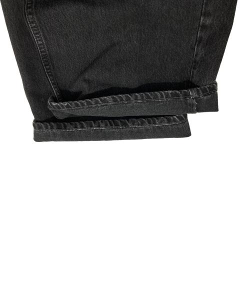 SHISHIKUI（シシクイ）SHISHIKUI (シシクイ) Dad / Blackデニムパンツ ブラック サイズ:34の古着・服飾アイテム