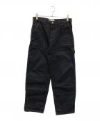 stussyステューシー）の古着「Work Pant Canvas」｜ブラック