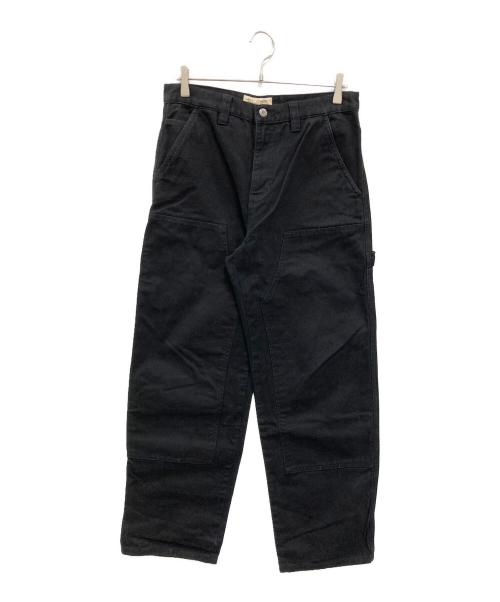 stussy（ステューシー）stussy (ステューシー) Work Pant Canvas ブラック サイズ:W30の古着・服飾アイテム