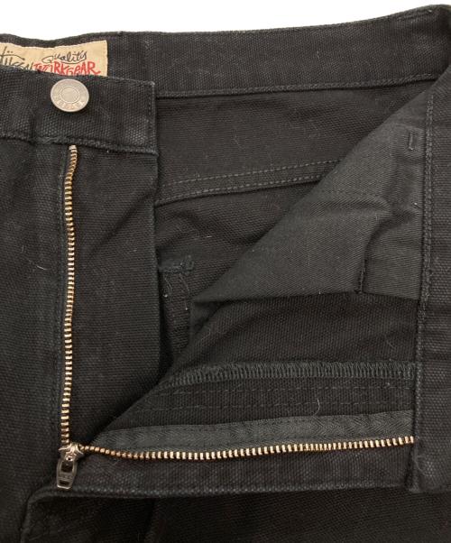 stussy（ステューシー）stussy (ステューシー) Work Pant Canvas ブラック サイズ:W30の古着・服飾アイテム
