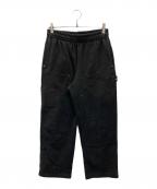 SUPREMEシュプリーム）の古着「Double Knee Painter Sweatpant」｜ブラック