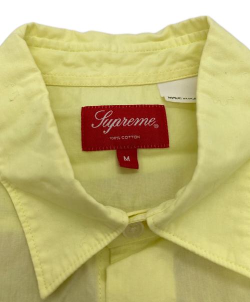 SUPREME（シュプリーム）Supreme (シュプリーム) NATE LOWMAN S/S SHIRT イエロー サイズ:Mの古着・服飾アイテム