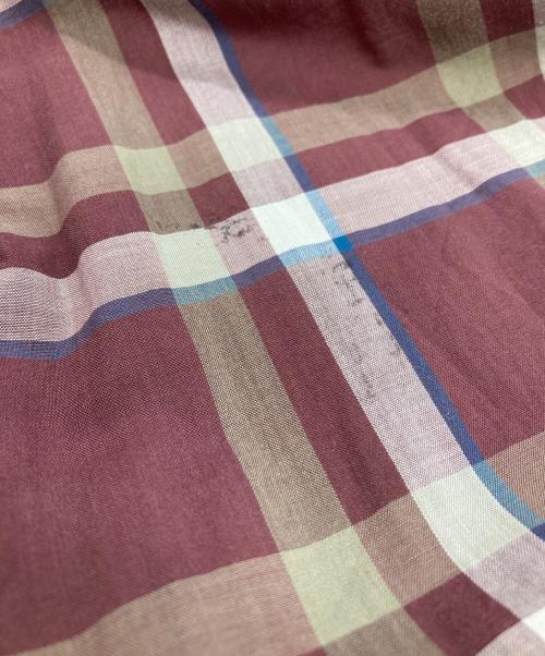 TOWN CRAFT（タウンクラフト）TOWN CRAFT (タウンクラフト) コットンチェックシャツ ブラウン サイズ:Lの古着・服飾アイテム