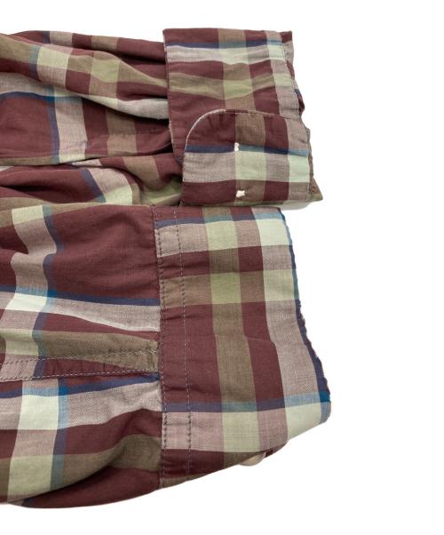 TOWN CRAFT（タウンクラフト）TOWN CRAFT (タウンクラフト) コットンチェックシャツ ブラウン サイズ:Lの古着・服飾アイテム