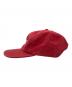 Supreme (シュプリーム) Classic Logo 6 Panel Cap レッド：8000円