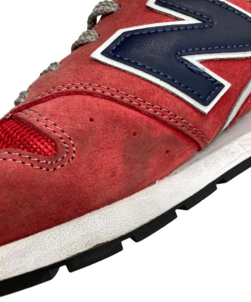 NEW BALANCE（ニューバランス）NEW BALANCE (ニューバランス) ローカットスニーカー レッド サイズ:29cmの古着・服飾アイテム