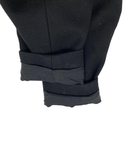 HYKE（ハイク）HYKE (ハイク) UNITED ARROWS (ユナイテッドアローズ) 別注 ウールショップコート ブラック サイズ:2の古着・服飾アイテム