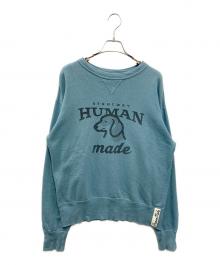 HUMAN MADE（ヒューマンメイド）の古着「ツリアミ スウェットシャツ」｜ブルー