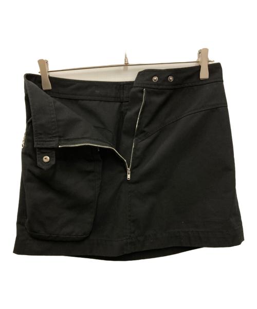 SORIN（ソリン）SORIN (ソリン) Twill Big Pockets Mini Skirt ブラック サイズ:Sの古着・服飾アイテム
