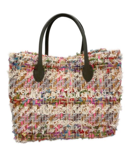 A.D.M.J.（エーディーエムジェイ）A.D.M.J. (エーディーエムジェイ) ファンシーツイードトートM マルチカラーの古着・服飾アイテム