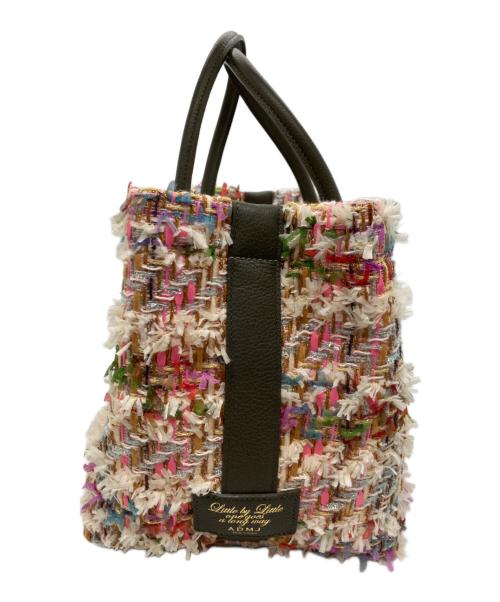 A.D.M.J.（エーディーエムジェイ）A.D.M.J. (エーディーエムジェイ) ファンシーツイードトートM マルチカラーの古着・服飾アイテム