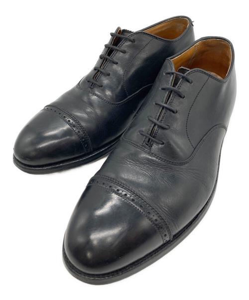 Alden（オールデン）ALDEN (オールデン) Cap Toe Calf / キャップトゥシューズ ブラック サイズ:8Dの古着・服飾アイテム