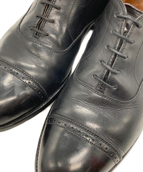 Alden（オールデン）Alden (オールデン) Cap Toe Calf / キャップトゥシューズ ブラック サイズ:8Dの古着・服飾アイテム