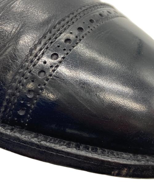 Alden（オールデン）Alden (オールデン) Cap Toe Calf / キャップトゥシューズ ブラック サイズ:8Dの古着・服飾アイテム