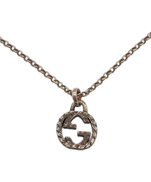 GUCCI（グッチ）GUCCI (グッチ) インターロッキングGネックレス シルバーの古着・服飾アイテム