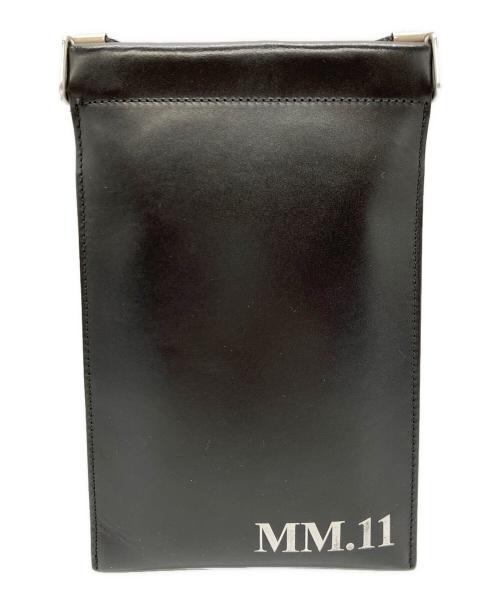 Maison Margiela（メゾンマルジェラ）Maison Margiela (メゾンマルジェラ) ドキュメントショルダーバッグ ブラックの古着・服飾アイテム