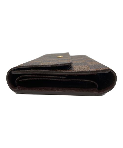 LOUIS VUITTON（ルイ ヴィトン）LOUIS VUITTON (ルイ ヴィトン) 長財布　ポルトフォイユ・インターナショナル ブラウンの古着・服飾アイテム