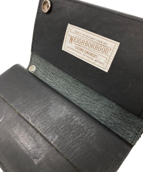 NEIGHBORHOOD（ネイバーフッド）NEIGHBORHOOD (ネイバーフッド) TRUCKER CL-WALLET ブラックの古着・服飾アイテム